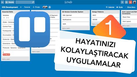 Trello Kart ve Liste Yönetimi