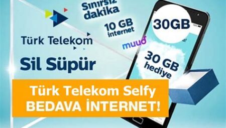 Türk Telekom Özel Günlerde Bedava İnternet