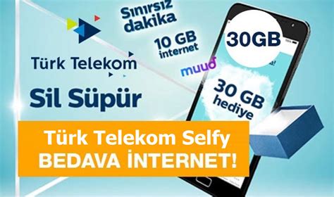 Türk Telekom Özel Günlerde Bedava İnternet