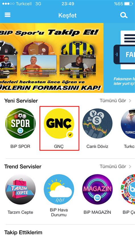 Turkcell Bip Messenger Bedava İnternet